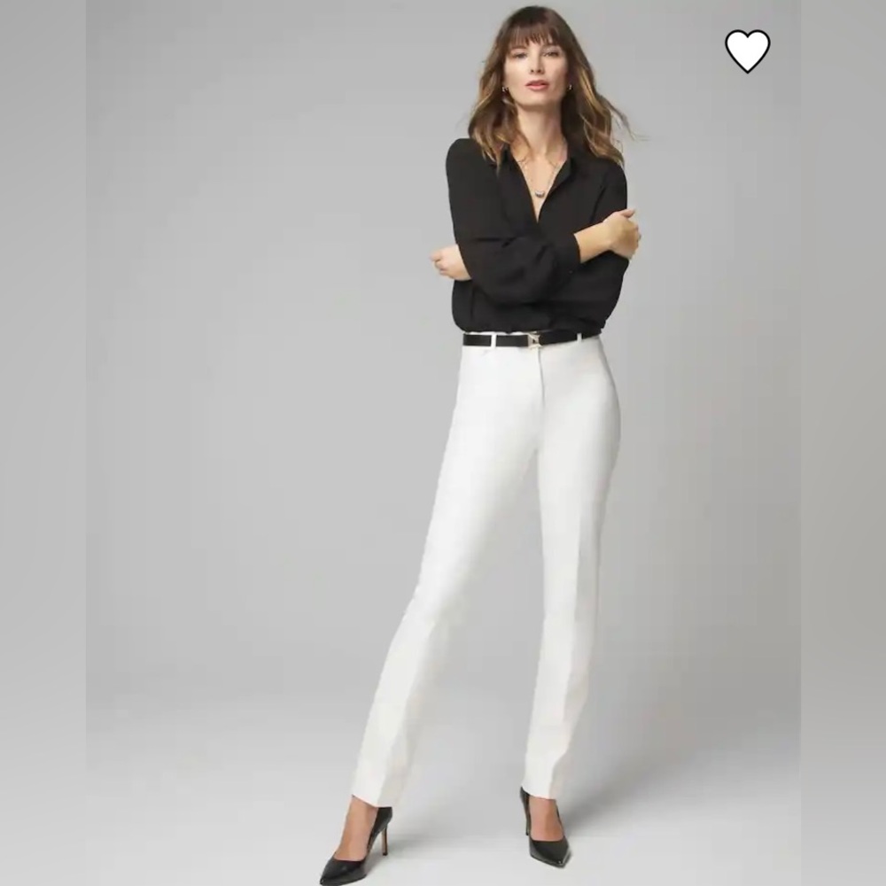 NWT White House Black Market Classic Slim Fit Trouser-Size 8